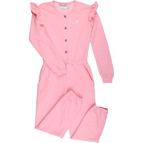 Rózsaszín jumpsuit (140) lány