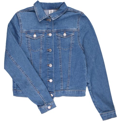 H&M Ezüstgombos farmerdzseki (158) tini lány