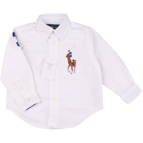 Ralph Lauren Lovas fehér ing (80) baba