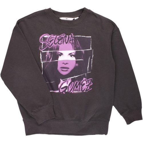 H&M Selena Gomez  grafit pulóver (134-140) lány