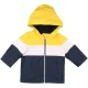 F&F Sárga-kék kabát (68) baba