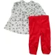 Virágos-piros szett (62) baba