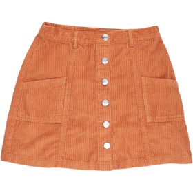 F&F Barna kord szoknya (152) lány