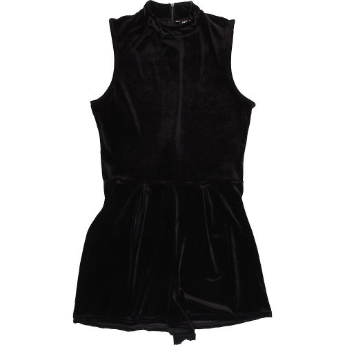 New Look Fekete bársony playsuit (170) tini lány