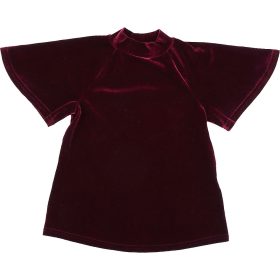 Next Bordó bársony felső (104) kislány
