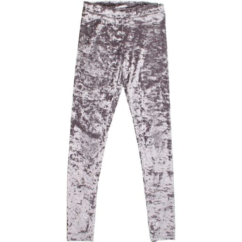 H&M Szürke bársony leggings (140) lány