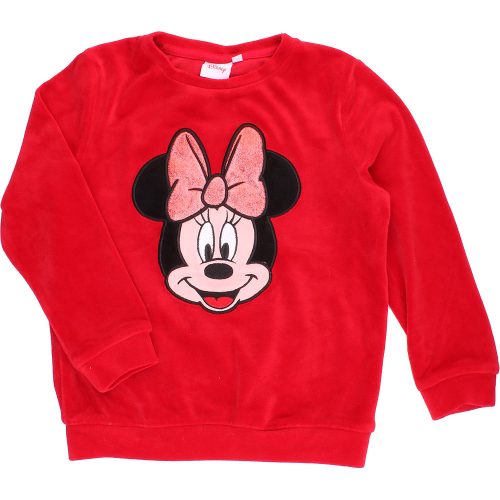 Disney Minnie plüss pulóver (116) kislány