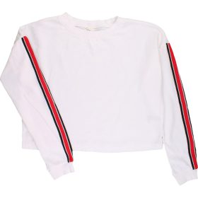 Fehér pulóver (158-164) kamasz fiú