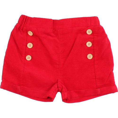 Mothercare Piros kord short (80) baba