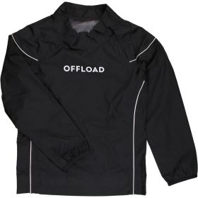 Decathlon Feliratos fekete széldzseki (128) kisfiú