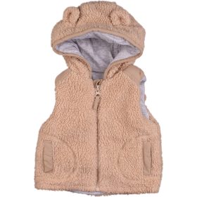 Nutmeg Drapp polár mellény (62) baba