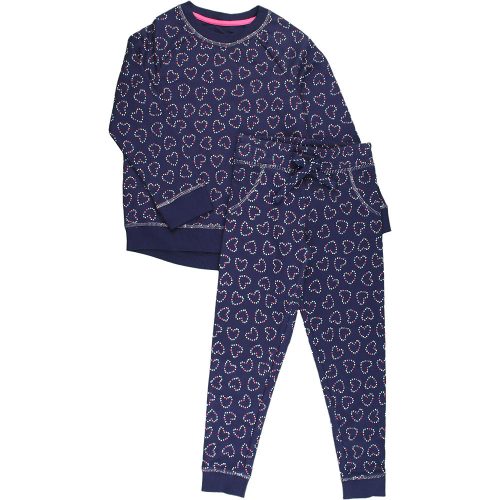 Mothercare Szíves kék pizsama (116) kislány