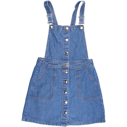 H&M Ezüstgombos farmer ruha (34) női