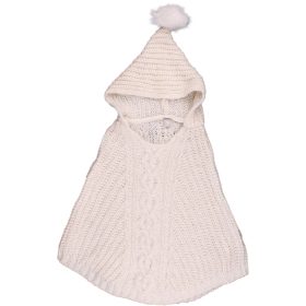 TU Törtfehér poncsó (110-116) kislány