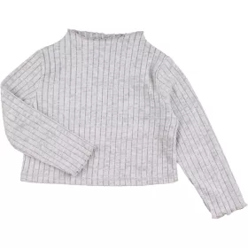 Matalan Szürke bordázott felső (104) kislány