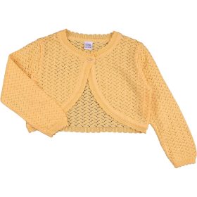 Áttört sárga boleró (98-104) kislány