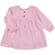 Pöttyös rózsaszín ruha (68) baba
