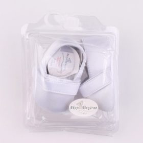 Fehér kocsicipő (0-6) baba