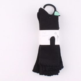 F&F Fekete térdzokni szett (23-26) kislány