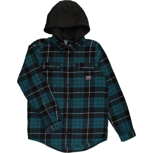 F&F Kockás flanel ing (152) fiú