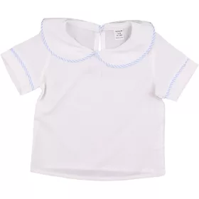 Csíkosgalléros felső (92) kislány