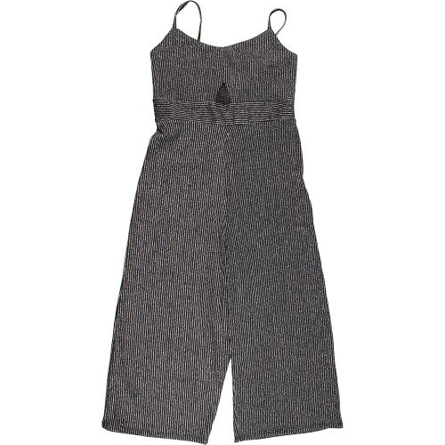 New Look Ezüstcsíkos jumpsuit (140) lány