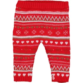 Mintás kötött nadrág (62) baba