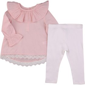 Rózsaszín-törtfehér szett (74) baba