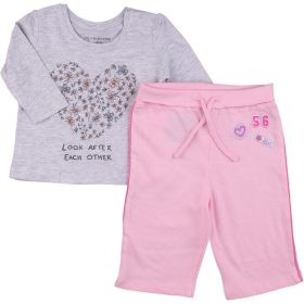 Virágos-rózsaszín szett (62) baba