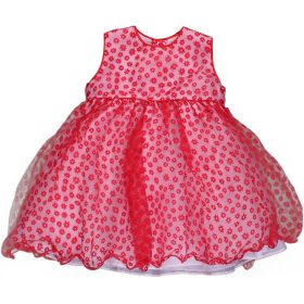 Virágos tüllruha (86-92) kislány