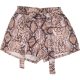 Kígyómintás short (38) női