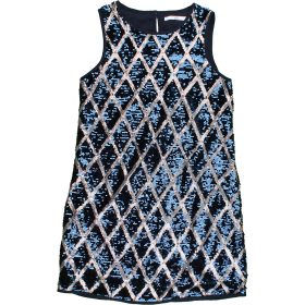 Marks&Spencer Flitteres kék ruha (146) lány