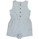 TU Zöldcsíkos playsuit (146) lány