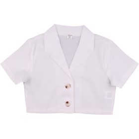 Törtfehér felső (128) kislány