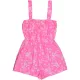 New Look Virágos pink playsuit (146) lány