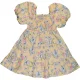 Primark Virágos sárga ruha (98) kislány