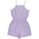 New Look Virágos lila playsuit (146) lány