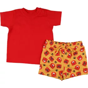 Piros-tigrises szett (74) baba