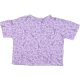 Mintás lila felső (110) kislány