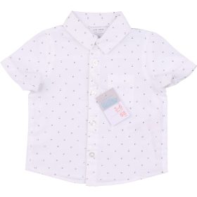Primark Mintás fehér ing (68) baba