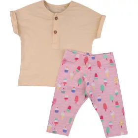 Sárga-fagyis szett (62) baba