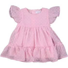 Primark Pöttyös rózsaszín ruha (62) baba