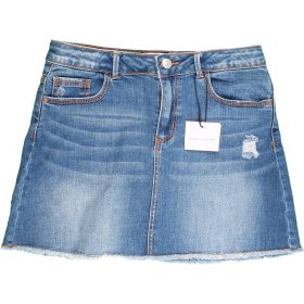 Zara Ezüstgombos farmerszoknya (152) lány