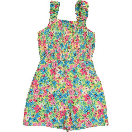 Pep&Co Színesvirágos playsuit (110) kislány