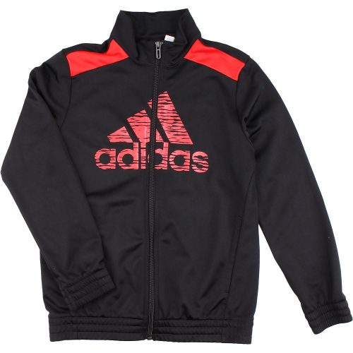 Adidas Fekete melegítőfelső (140) fiú