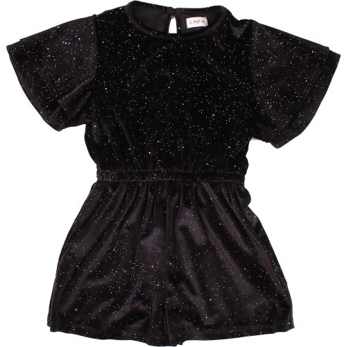 F&F Csillogó bársony playsuit (104) kislány