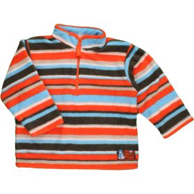 Csíkos polár pulóver (80) baba