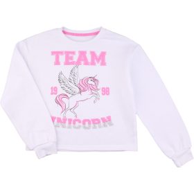 Unikornis pulóver (146) lány