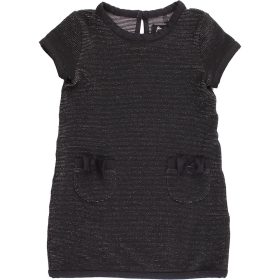 Young Dimension Csillogó fekete ruha (98) kislány