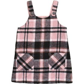 F&F Kockás szövetruha (98) kislány